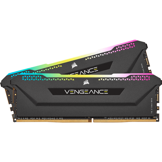 Corsair VENGEANCE RGB PRO SL 32GB (2 x 16GB) DDR4 DRAM 3600MHz PC4-28800 CL18, 1.2V/1.35V