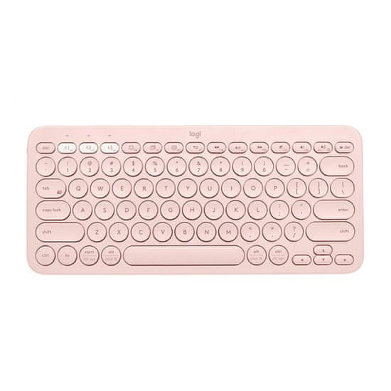Logitech Tipkovnica K380 Multi-Device, roza, SLO g.