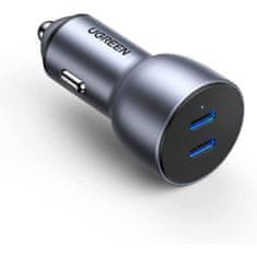 Ugreen Avtopolnilec 2xUSB-C QC 3.0 40W - box