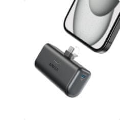 Anker Nano 5K powerbank, črn
