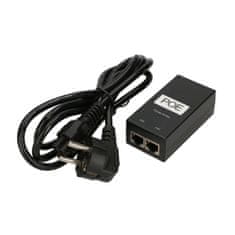 Extralink POE-48-24W adapter s priloženim AC kablom