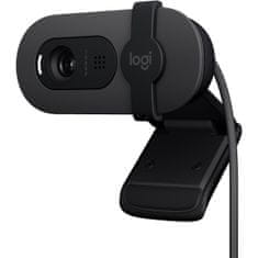 Logitech USB spletna kamera Brio 100, grafitna