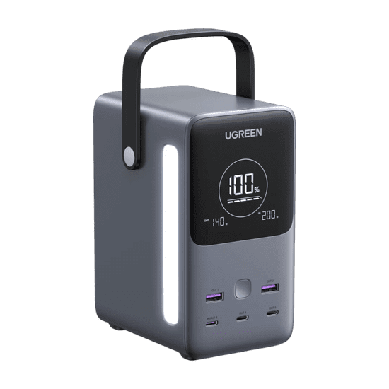 Ugreen Prenosna polnilna baterija 48.000mAh, 300W s pametnim digitalnim zaslonom