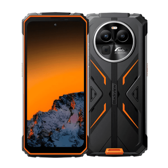 Blackview Pametni robustni telefon BV8100 8/256GB LTE, oranžna