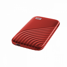 WD My Passport SSD 1TB, USB-C 3.2 rdeč
