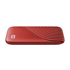 WD My Passport SSD 1TB, USB-C 3.2 rdeč