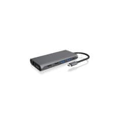 IcyBox IB-DK4050-CPD priklopna postaja s Power Delivery 100W