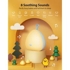 VAVA Otroška nočna lučka Little Chick modra