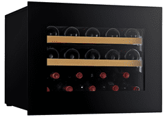 Dunavox vinska vitrina DVH-19.50B.TO popolnoma vgradna