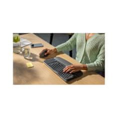 Logitech Brezžična tipkovnica ergonomska Wave Keys črna SLO gravura