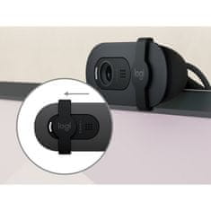 Logitech USB spletna kamera Brio 100, grafitna