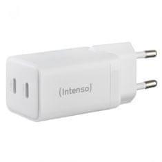 Intenso 40W GaN napajalnik s priključkom 2xUSB-C W40CC