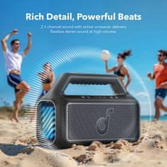 Anker Soundcore BOOM 2 prenosni Bluetooth zvočnik, črn