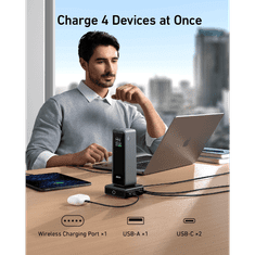 Anker 100W polnilna baza za Prime Powerbank, črn