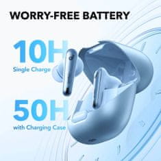 Anker Soundcore Liberty 4 NC brezžične slušalke, svetlo modre