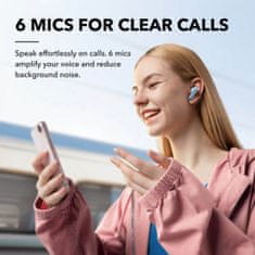 Anker Soundcore Liberty 4 NC brezžične slušalke, svetlo modre