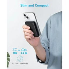 Anker 321 MagGo 5000mAh magnetni brezžični powerbank, črn