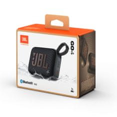 JBL GO 4 Bluetooth prenosni zvočnik, črn