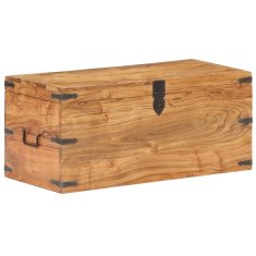Vidaxl Skrinja 90x40x40 cm trden akacijev les