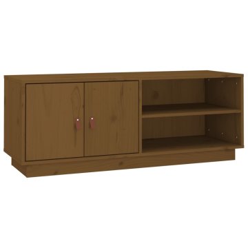 Vidaxl TV omarica 105x34x40 cm trdna borovina