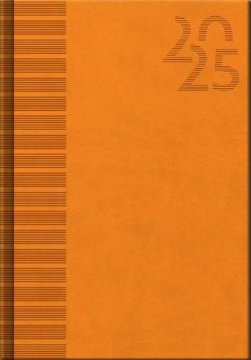 Dnevnik 2025 Vivella Orange, tedenski A5