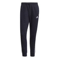 Adidas Hlače obutev za trening mornarsko modra 176 - 181 cm/L Essentials Tapered Cuff 3 Stripes
