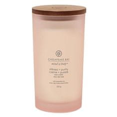 Svíčka Chesapeake Bay Candle velká, Stillness & Purity, Stabilita a čistota, mech a moře, 355 g
