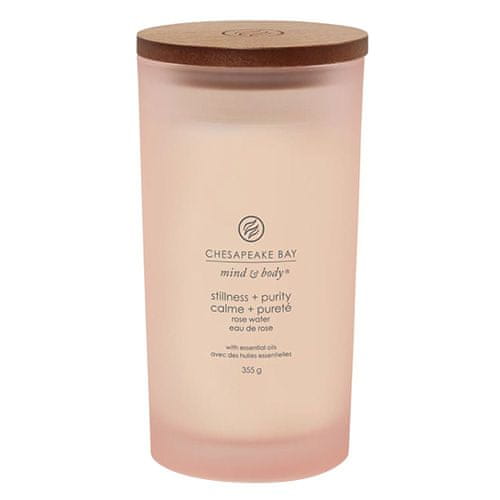 Svíčka Chesapeake Bay Candle velká, Stillness & Purity, Stabilita a čistota, mech a moře, 355 g
