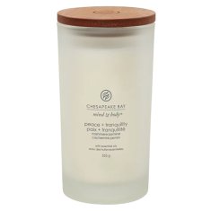 Svíčka Chesapeake Bay Candle velká, Peace & Tranquility, Klid a mír, Jasmín a kašmír, 355 g
