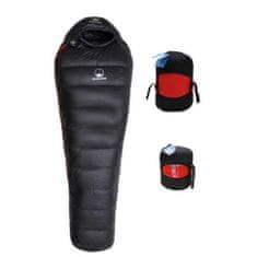 MXM BS-2000 Spalna vreča iz puha 2000/2450g - črna