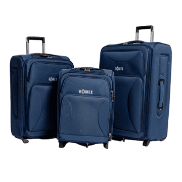 Rowex ROWEX Trajen tekstilni potovalni kovček Prime Colour: Modra