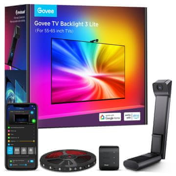 Govee Envisual Backlight 3 Lite ambientna luč za TV, 139-165 cm (55-65)