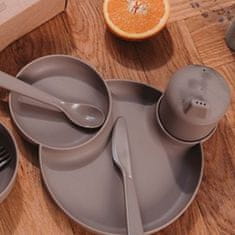 Dantoy tiny Bio jedilni set Mocca 7ks 0m+