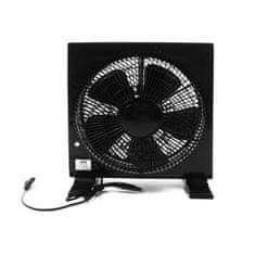 Aga Talni ventilator 30 cm Črna