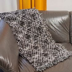 MIABELLA Pregrinjalo CROSSES 170x220, antracit