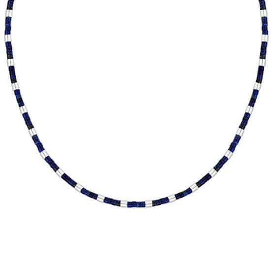 Morellato Modna moška ogrlica z lapis lazuli Pietre S1729
