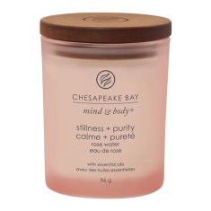 Svíčka Chesapeake Bay Candle malá, Stillness & Purity, Stabilita a čistota, mech a moře, 96 g