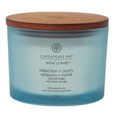 Svíčka Chesapeake Bay Candle 3 knoty, Reflection & Clarity, Pravda a jasný pohled, mořská sůl, 312 g
