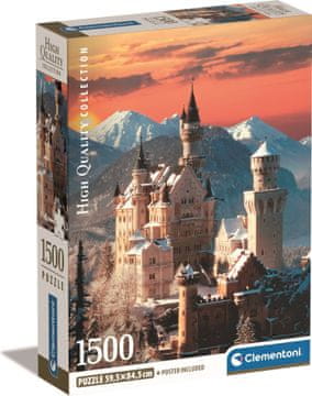 Clementoni Puzzle Neuschwanstein 1500 kosov