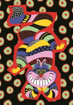 Clementoni Puzzle Alice in Wonderland: Cat Grizzly 500 kosov