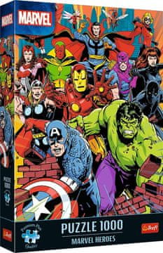Trefl Puzzle Premium Plus Marvel: Heroes of Marvel 1000 kosov