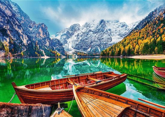 Trefl Puzzle Lake Braies, Italija 500 kosov