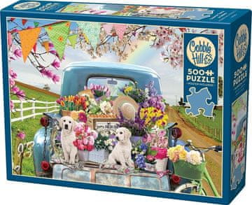 Cobble Hill Puzzle Spomladanska dostava 500 kosov