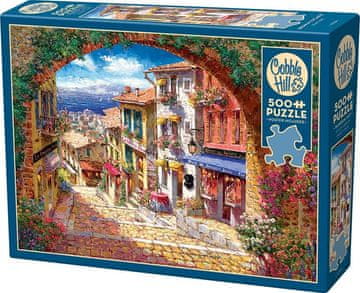 Cobble Hill Puzzle Obokan prehod v Cagne 500 kosov