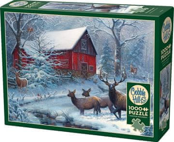 Cobble Hill Puzzle Zimske čarovnije 1000 kosov