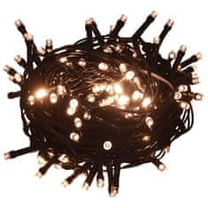 Vidaxl Umetna ozka novoletna jelka 150 LED diod 150 cm