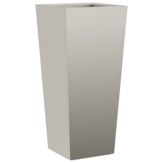 Vidaxl Vrtni lončki 2 kosa 35x35x75 cm Vremensko odporno jeklo