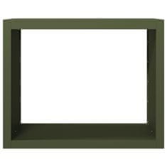 Vidaxl Stojalo za drva zeleno 100x40x80 cm jeklo