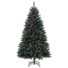 Vidaxl Umetna novoletna jelka 150 LED diod 120 cm