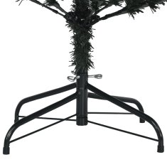 Vidaxl Umetna novoletna jelka 150 LED diod 120 cm